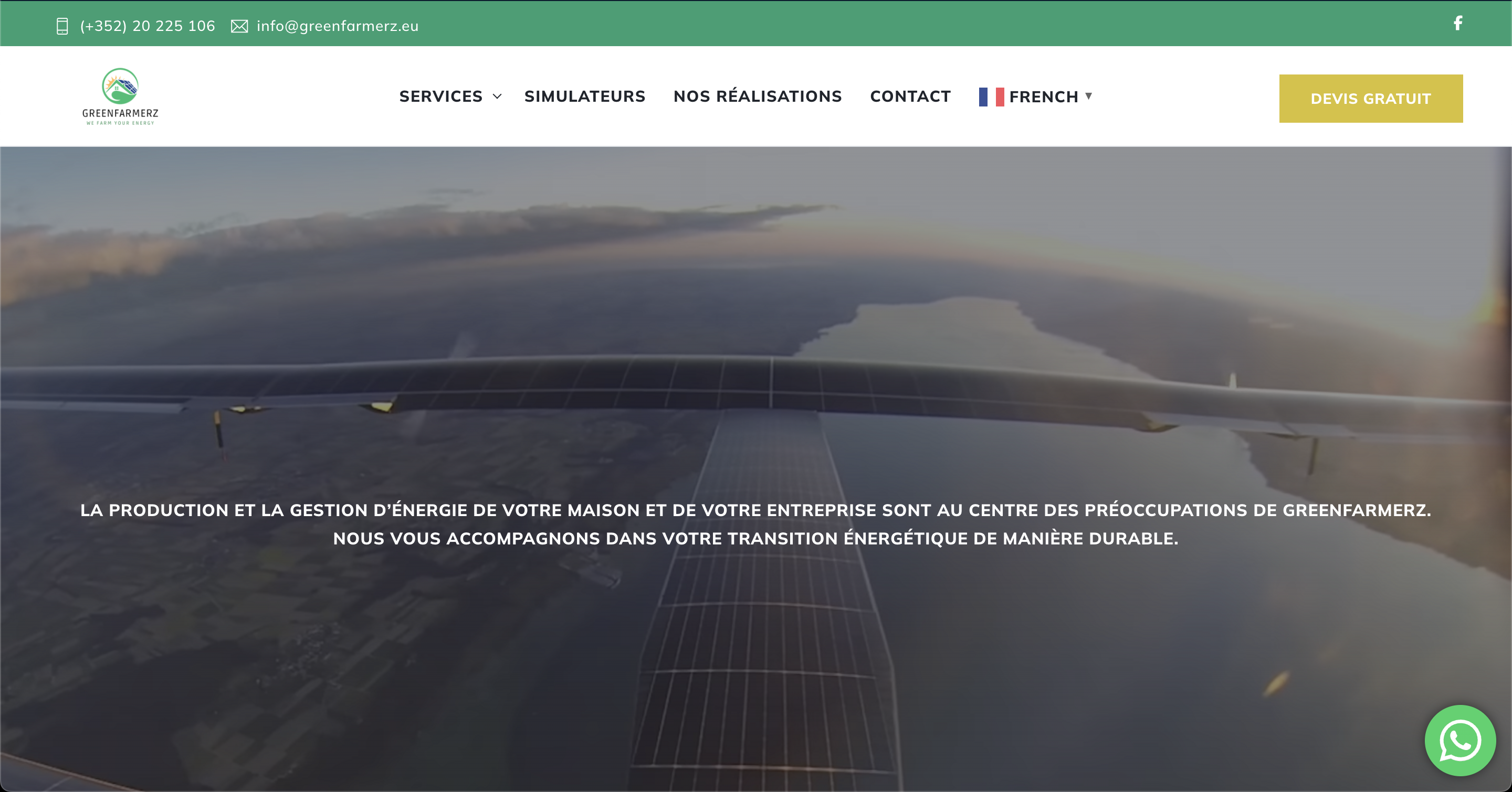 Projet web Greenfarmerz